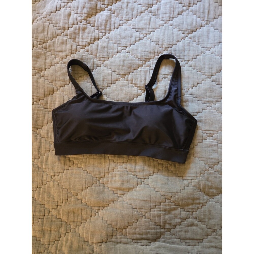 Kona Sol XL Black Bikini Top Underwire Removable Pads Adjustable Strap